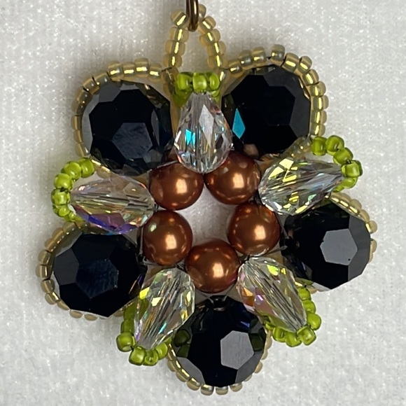 Beaded Necklace & Beaded Chain Hand Crafted - Picture 9 of 13